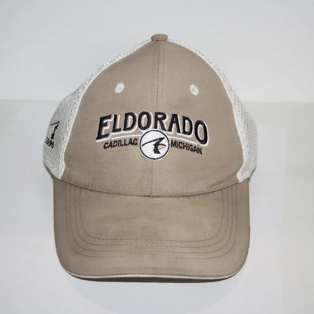 🤎🚗 Men’s Eldorado Cadillac Michigan Tan Hat · OS 🚗🤎